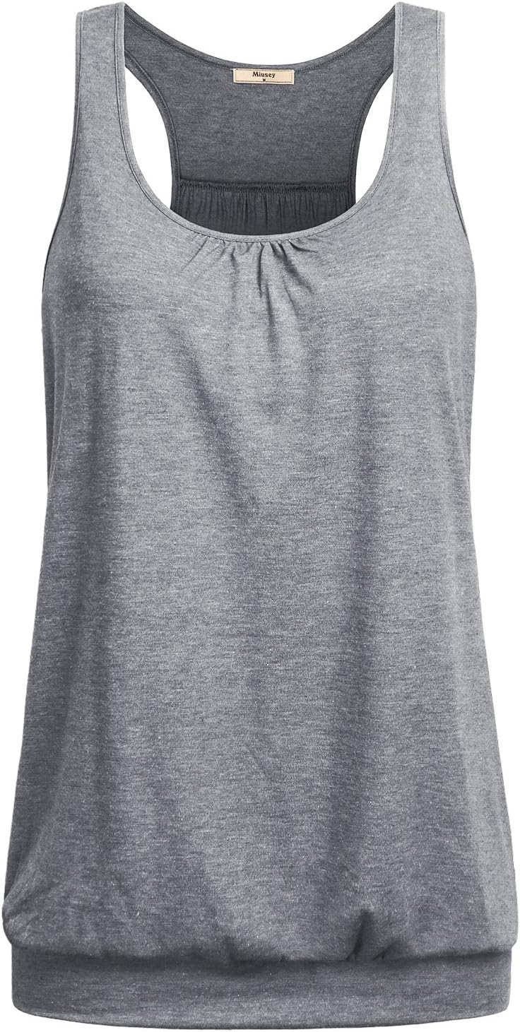 Black sleeveless yoga tank top with racerback design and moisture-wicking fabric — view 1