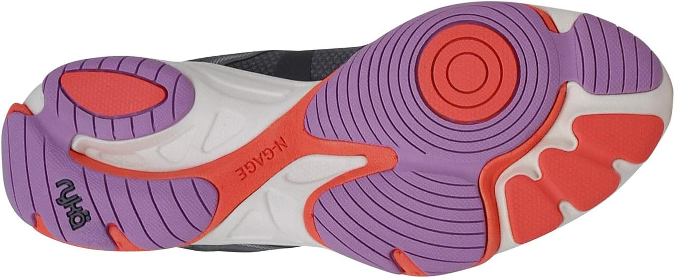 Cushioned cross trainer shoe in {color} with supportive midsole for HIIT training โ view 2