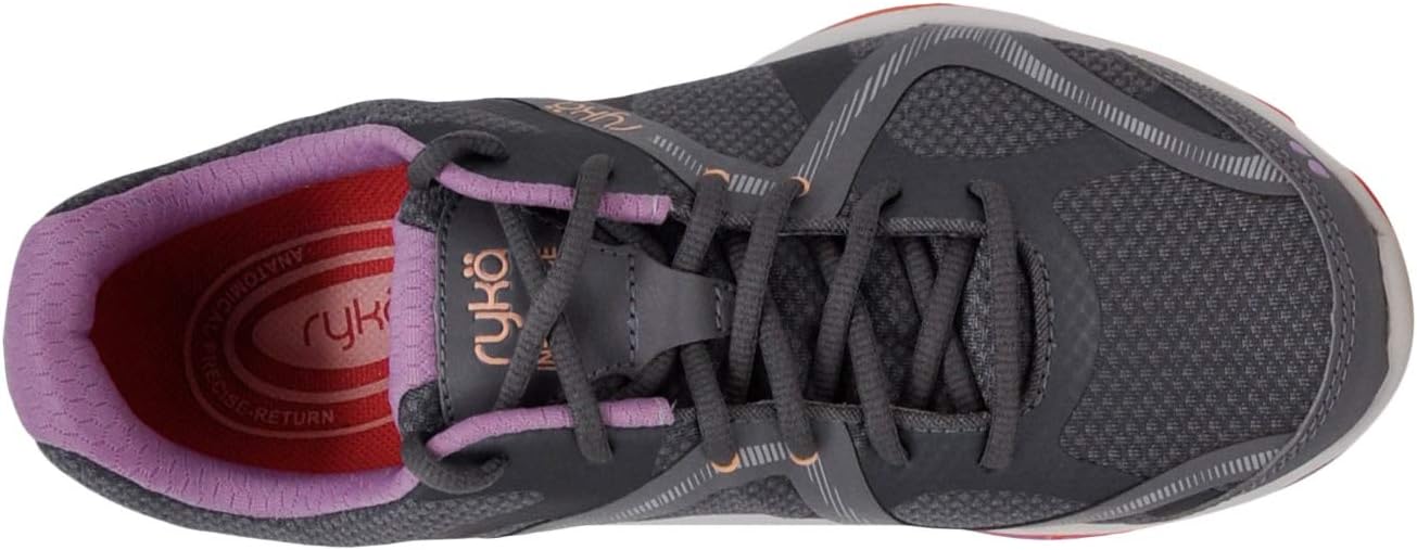Cushioned cross trainer shoe in {color} with supportive midsole for HIIT training โ view 3