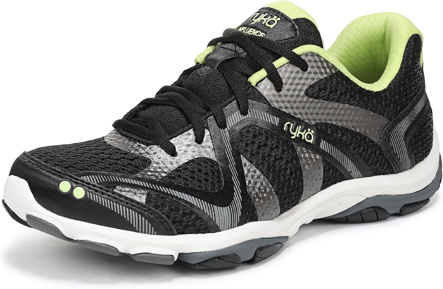 Cushioned cross trainer shoe in {color} with supportive midsole for HIIT training โ view 3