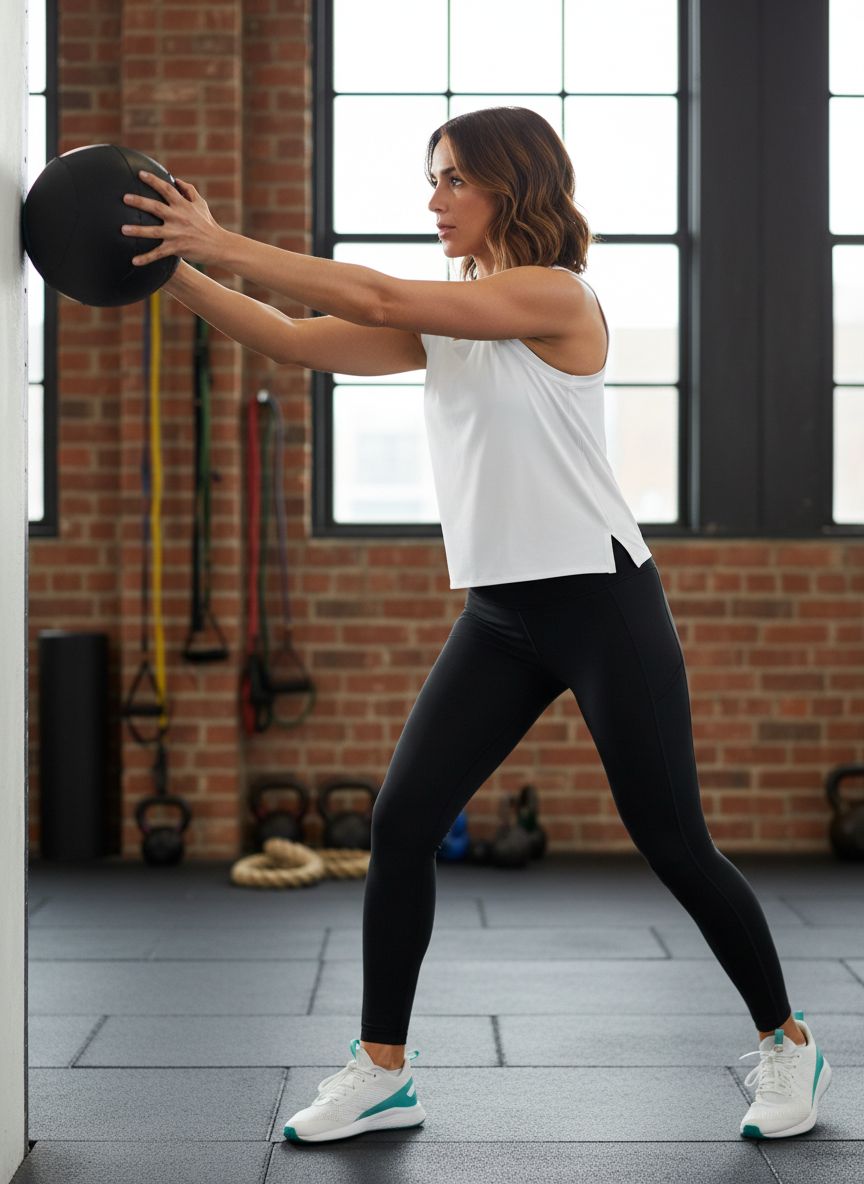 Ice silk crop workout tank top in {color} with cool-dry moisture-wicking fabric, relaxed fit sleeveless design โ view 3a