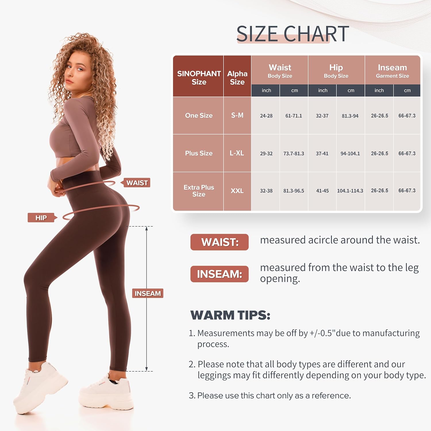 Black high-waisted yoga leggings with four-way stretch fabric, full length, on model in studio setting — view 4