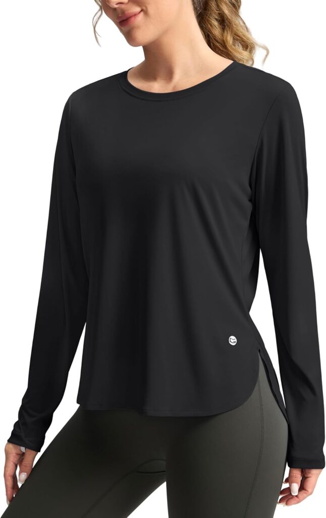UPF 50+ Sun Shirt Long Sleeve for Hiking 2025