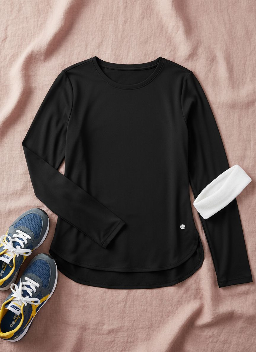Women's long sleeve UPF 50+ sun shirt in {color} with quick-dry performance fabric for outdoor activities โ view 7a