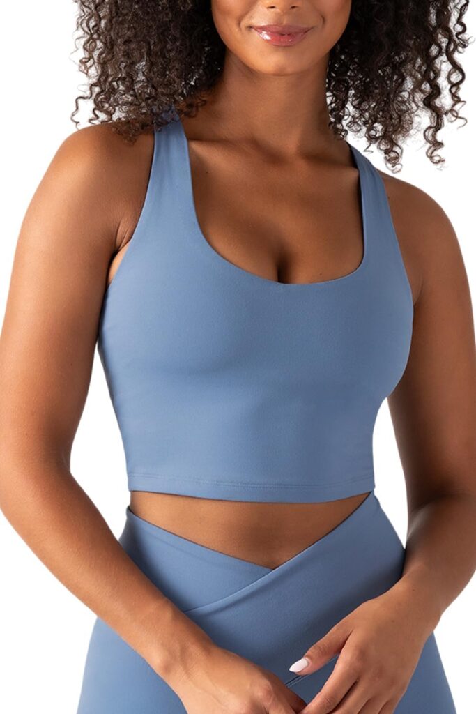 Racerback Sports Bra Tank for Yoga & Gym 2026