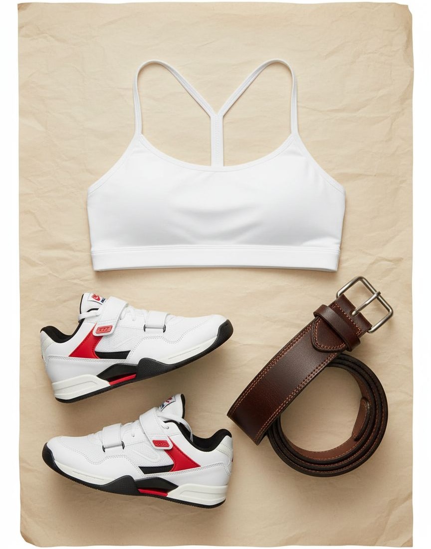 Black racerback sports bra with removable pads, front view showing moisture-wicking fabric — view 7a