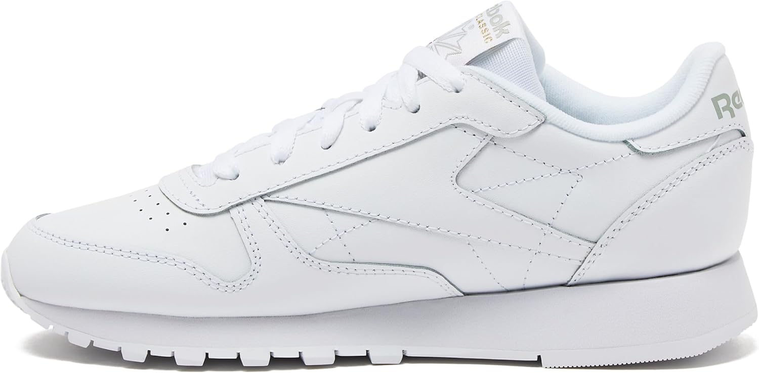 Reebok Classic Leather Sneaker in {color} with cushioned sole and classic court silhouette — back