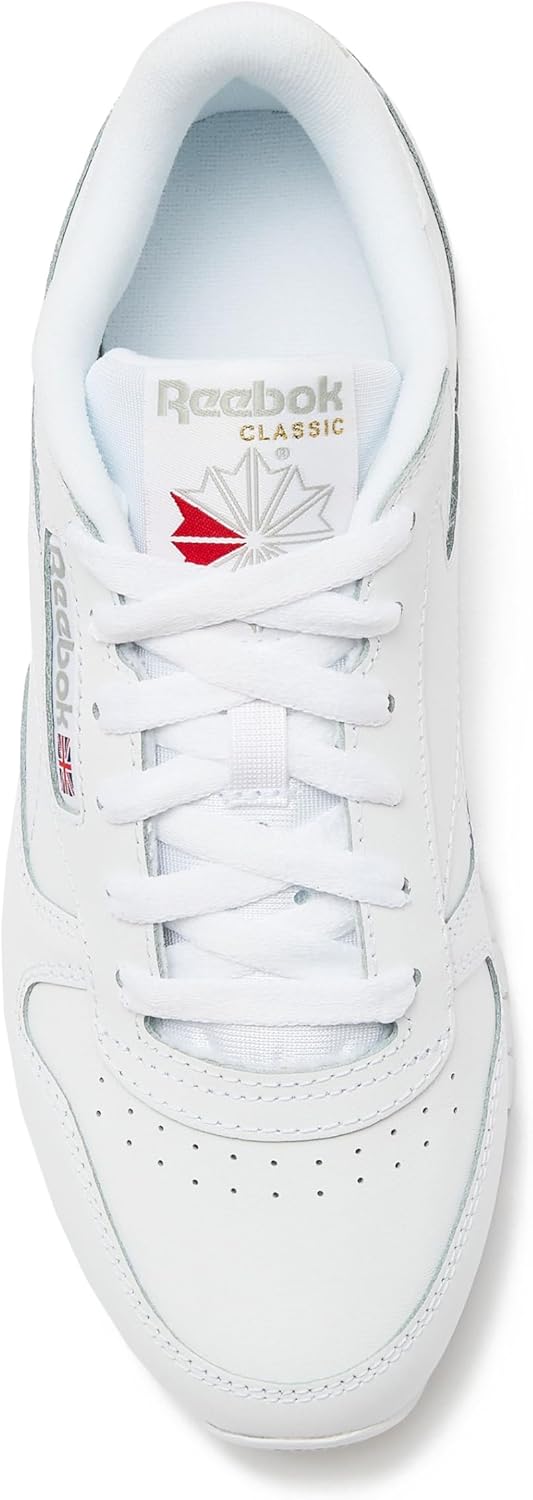 Reebok Classic Leather Sneaker in {color} with cushioned sole and classic court silhouette — detail