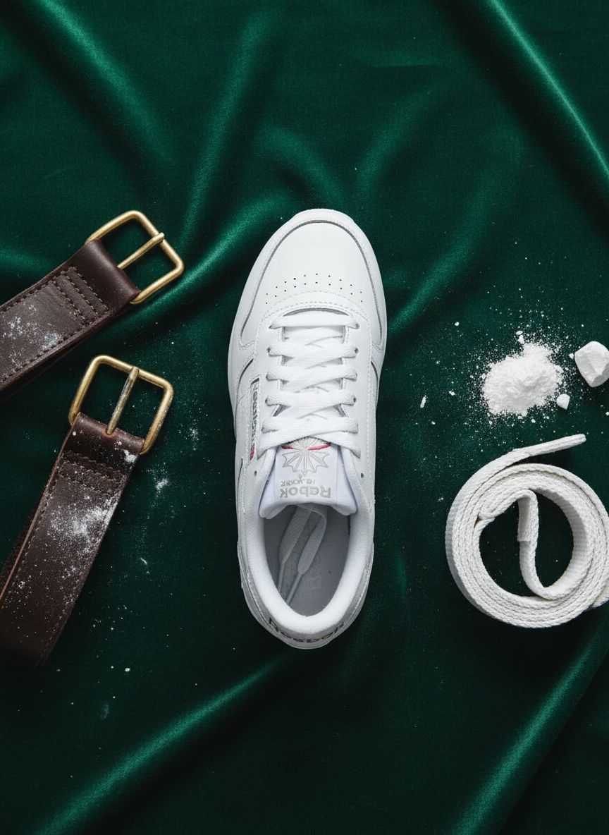 Reebok Classic Leather Sneaker in {color} with cushioned sole and classic court silhouette — view 7a