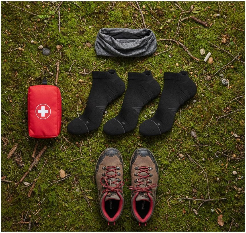 Black no-show running socks with seamless construction and anti-blister technology — view 7