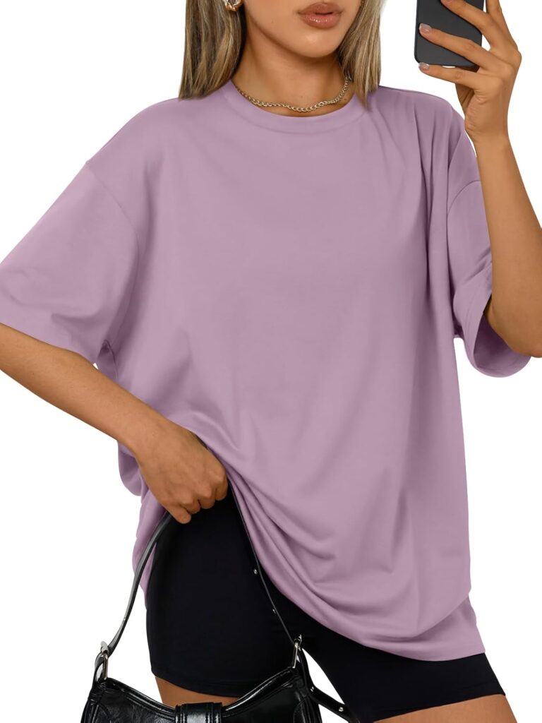 Oversized Moisture-Wicking Workout T-Shirt 2026