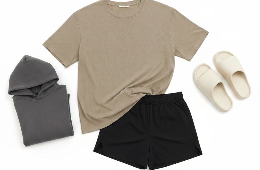 Oversized {color} graphic gym tee with moisture-wicking fabric, loose-fit short sleeve design for athleisure — view 6