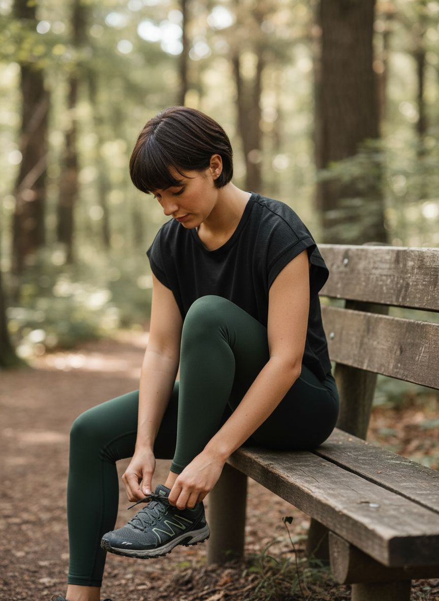 Open back yoga crop top in [color] with relaxed fit and moisture-wicking fabric — view 3