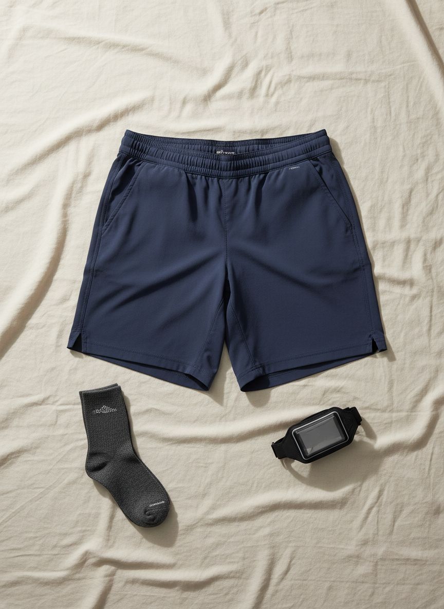 Columbia All Seasons Long Shorts in black with moisture-wicking weather-resistant fabric, relaxed fit for outdoor activities — view 6