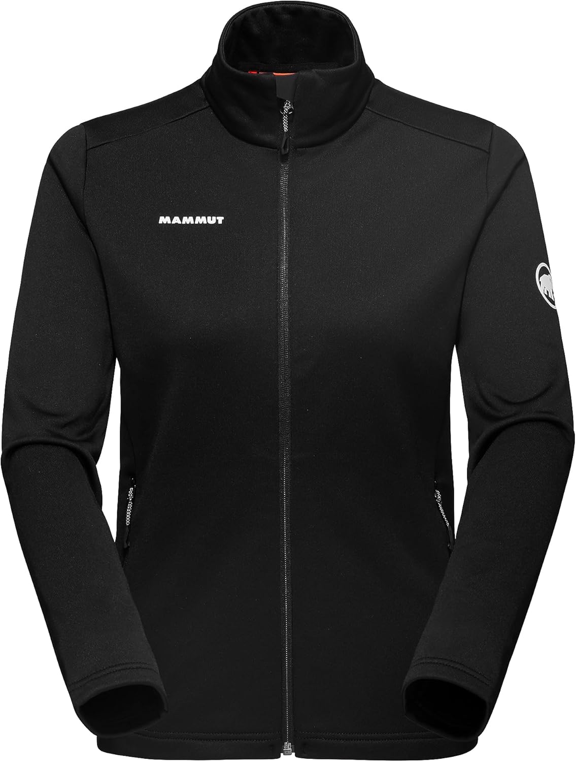 Women's fitted insulated midlayer jacket in [color] with four-way stretch, shown front and back views — view 1