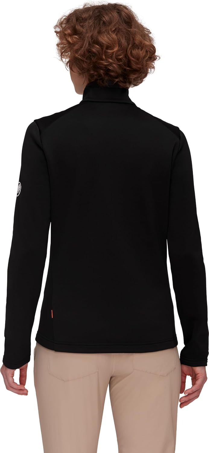Women's fitted insulated midlayer jacket in [color] with four-way stretch, shown front and back views — view 3