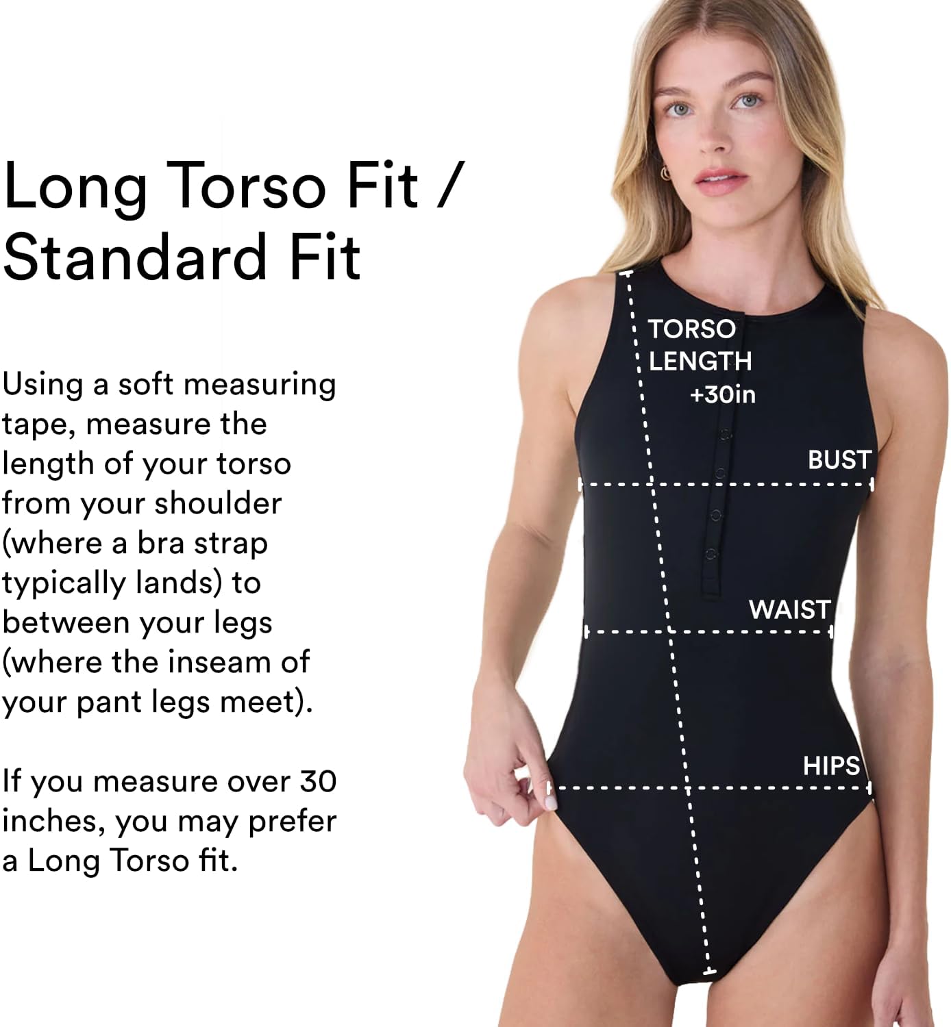 Malibu compression one-piece swimsuit in {color} with tummy control, medium coverage design for {torso-length} torso — view 4