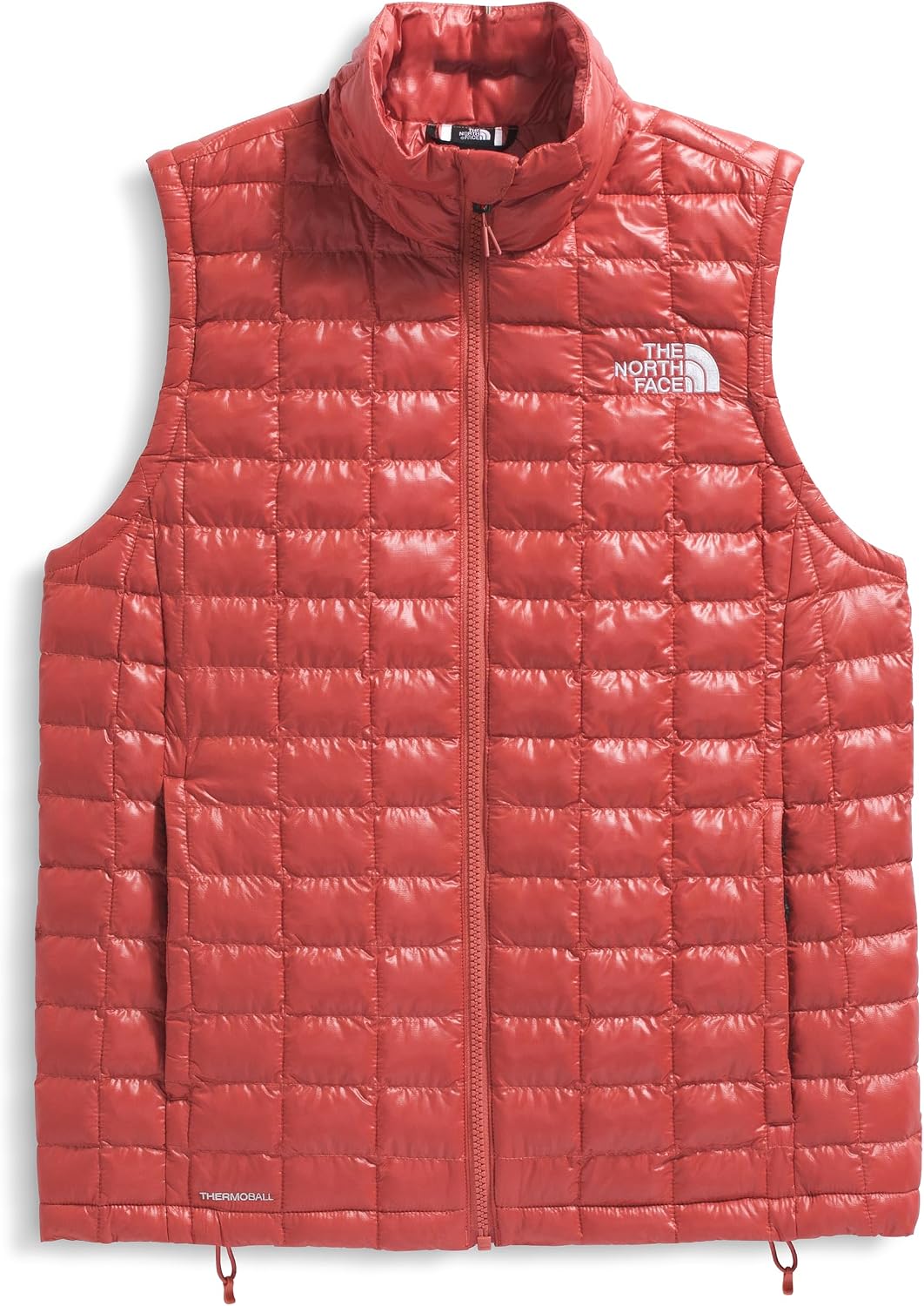 Lightweight Thermoball vest in {color} with synthetic insulation, front zip closure and fitted cut for outdoor layering — view 3