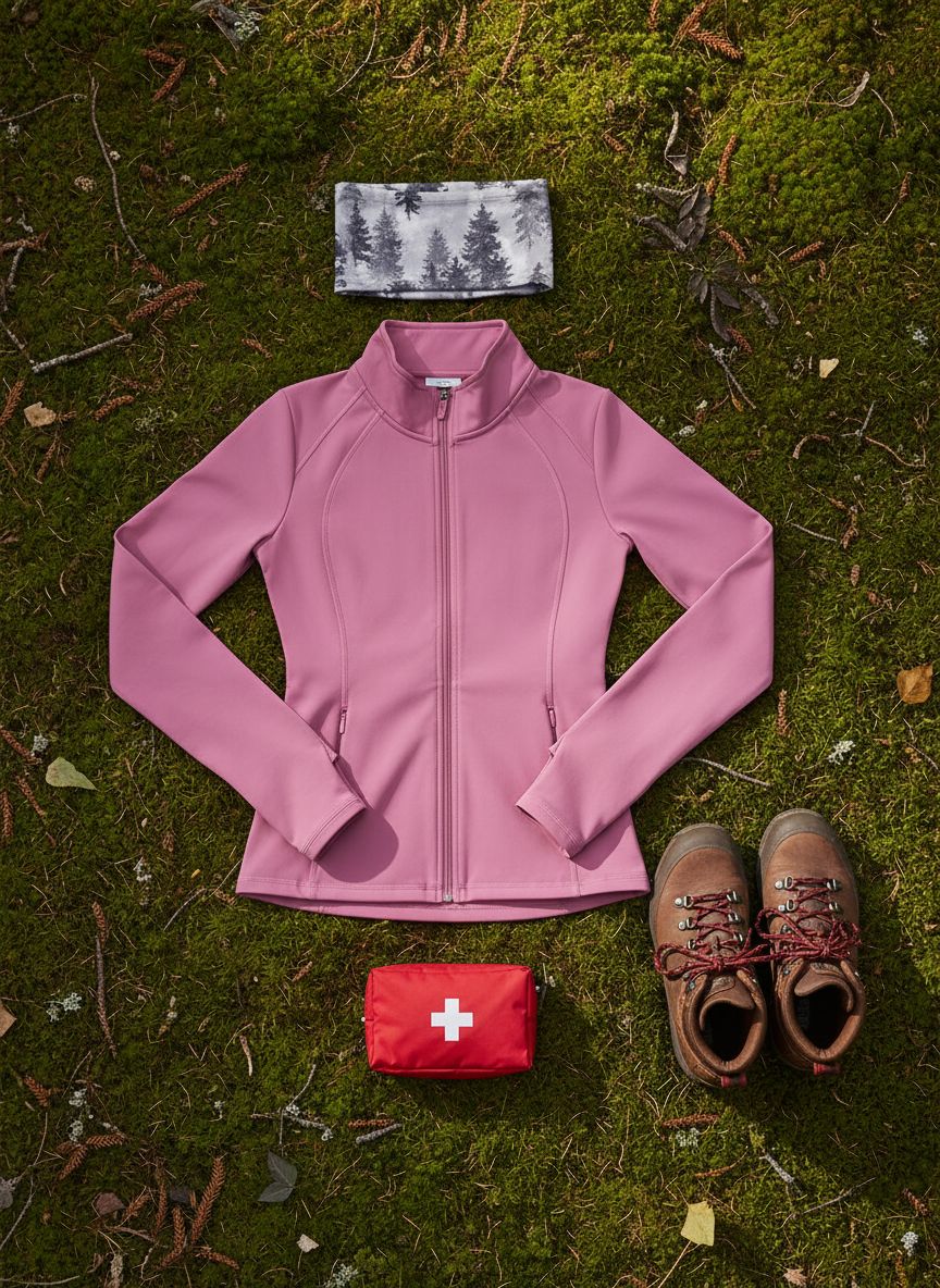 Black relaxed-fit brushed fleece athleisure jacket with moisture-wicking technology โ view 6