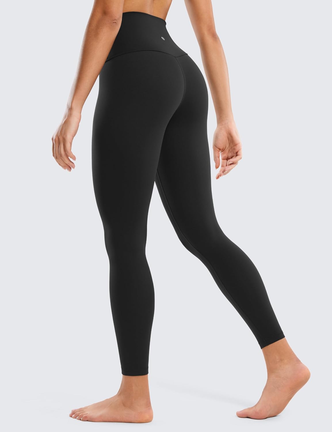 CRZ YOGA Butterluxe Leggings in {color} with four-way stretch and moisture-wicking fabric, 25-inch inseam — side