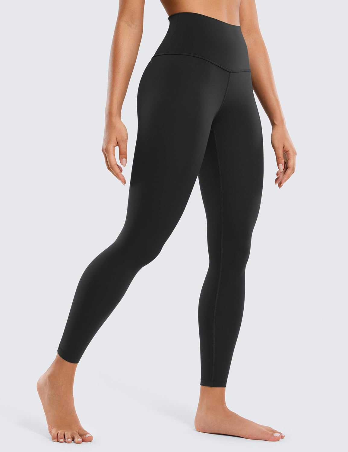 CRZ YOGA Butterluxe Leggings in {color} with four-way stretch and moisture-wicking fabric, 25-inch inseam — view 4