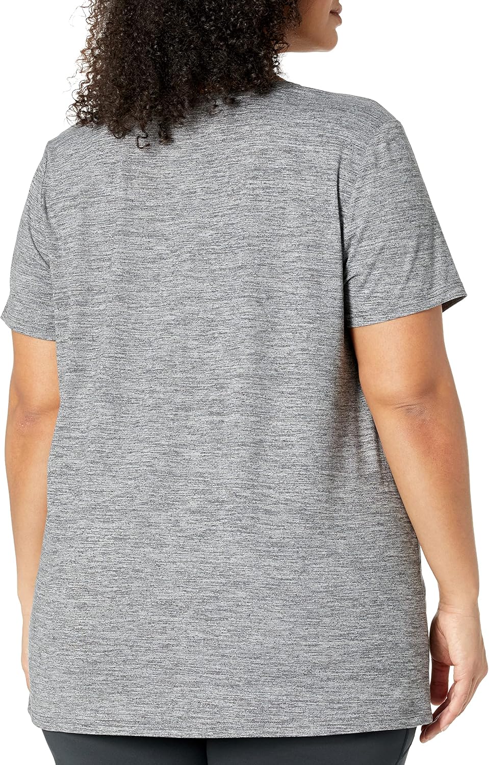 Fitted running tank top in {color} with four-way stretch and moisture-wicking fabric, front view — view 2b